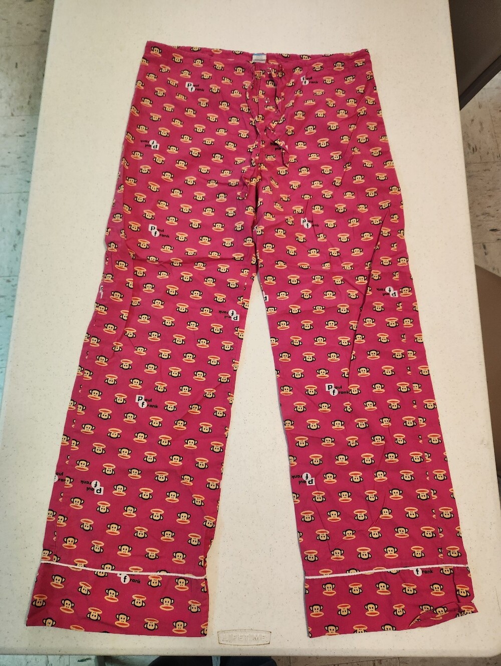 Y2k Paul Frank 100% Cotton pajama bottoms